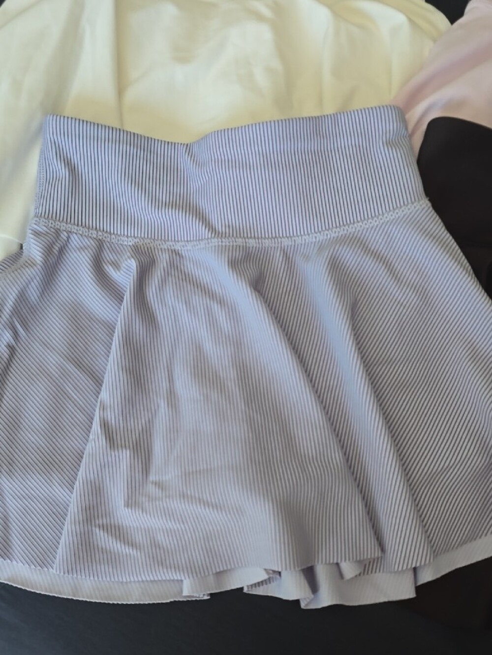 Old Navy Girls Skort Set - Yellow, Light Pink, Navy Stripe, Brown - Picture 2 of 8